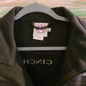 Mens M black Cinch Vest